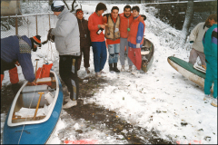 Karlova Chrudimka od Hlinska, 11/1995, před startem