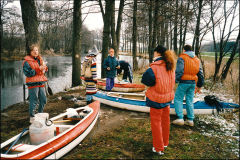 Divoká Orlice z Potštejna, 03/1997. Ája, Kočkuns, Kozel, Bára,...